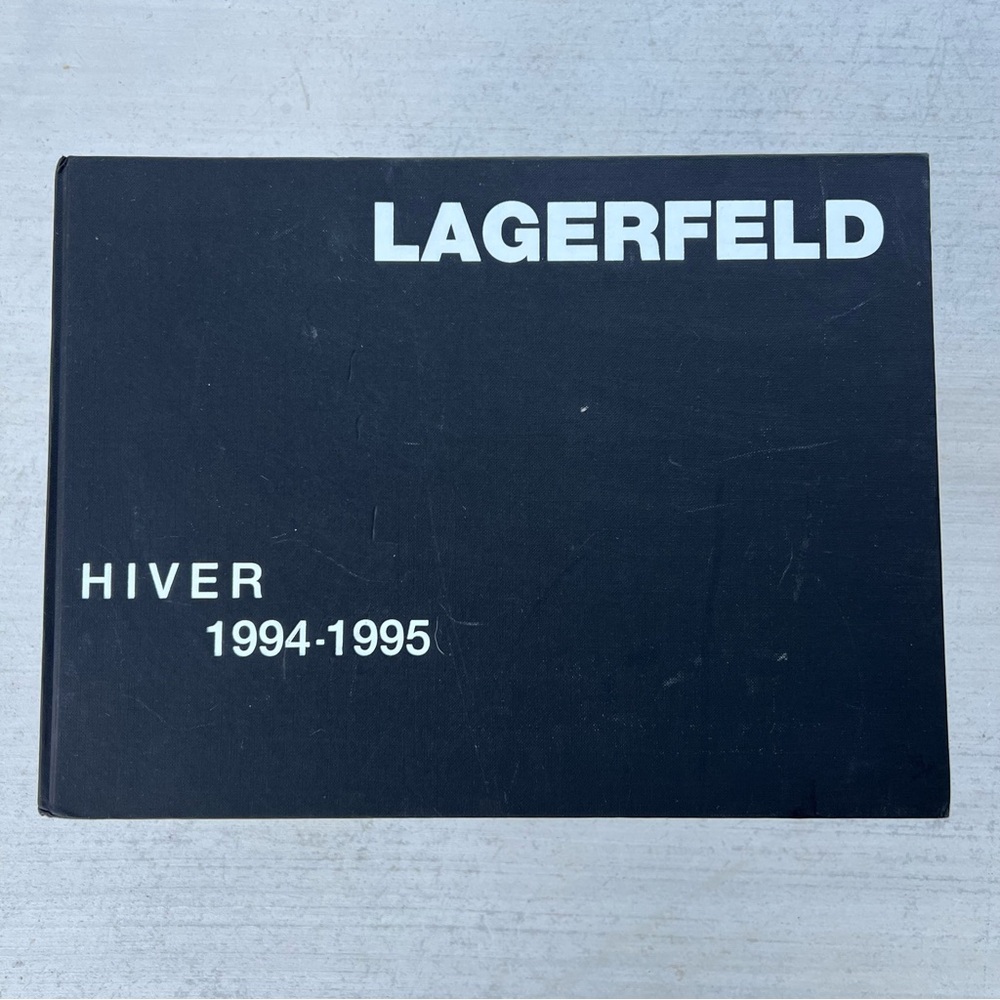 Karl Lagerfeld Limited Edition Lookbook with Pull Out Poster Winter 1994-1995